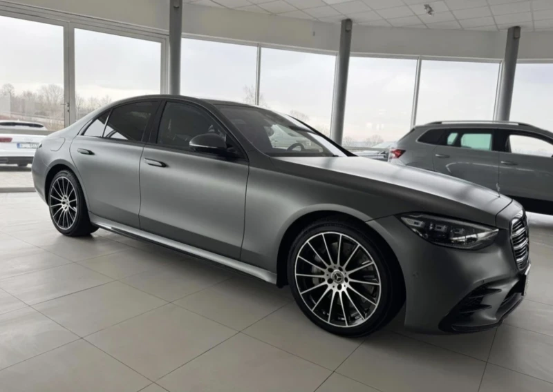 Mercedes-Benz S 500 4Matic AMG | Панорама | Масаж | Burmester | 435кс, снимка 3 - Автомобили и джипове - 53383307