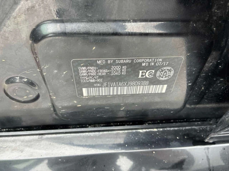 Subaru WRX * Manual * CARFAX * ДВА КЛЮЧА* , снимка 10 - Автомобили и джипове - 53558204