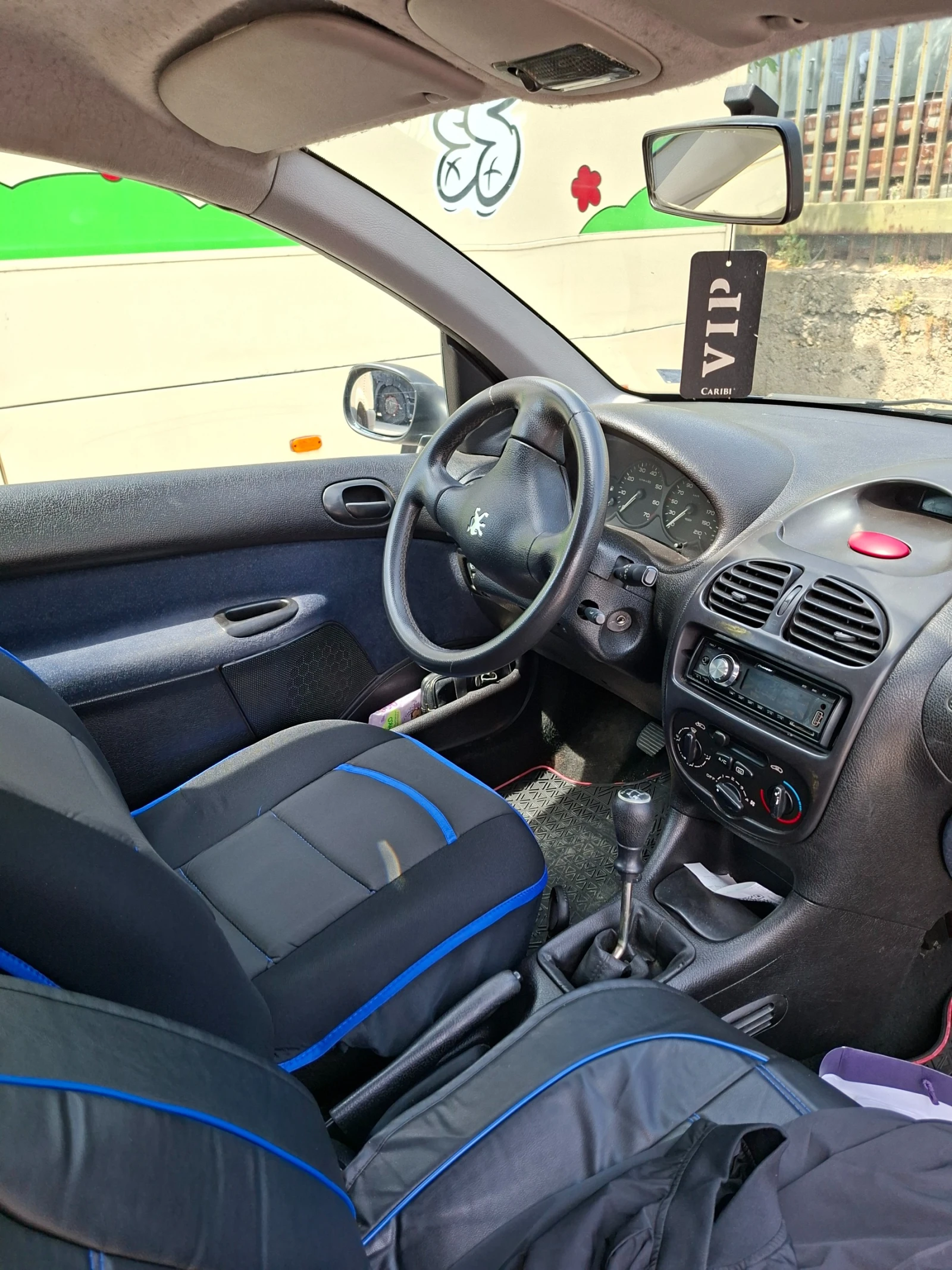 Peugeot 206 1, 4 бензин, снимка 9 - Автомобили и джипове - 54520077