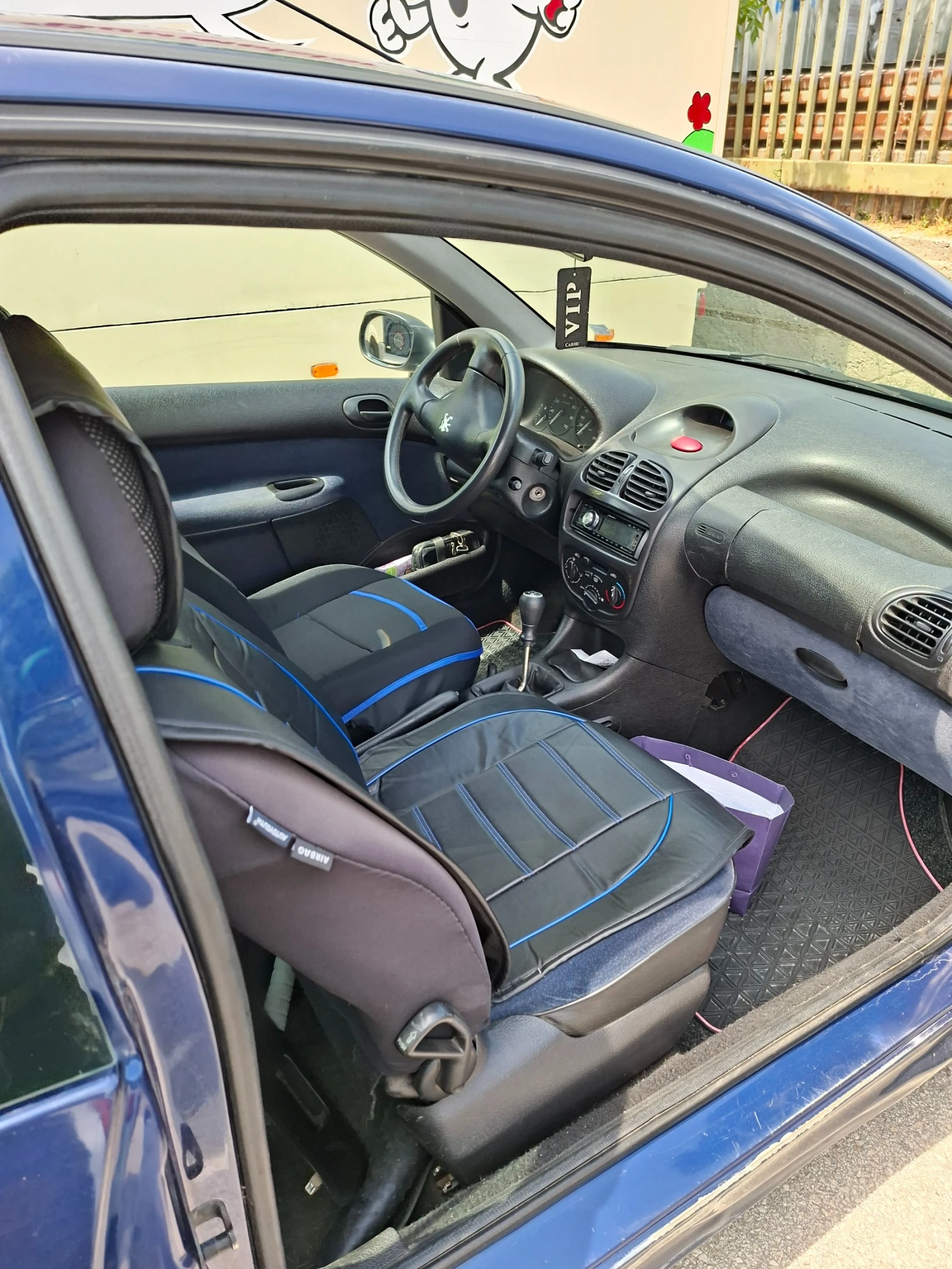 Peugeot 206 1, 4 бензин, снимка 6 - Автомобили и джипове - 54520077