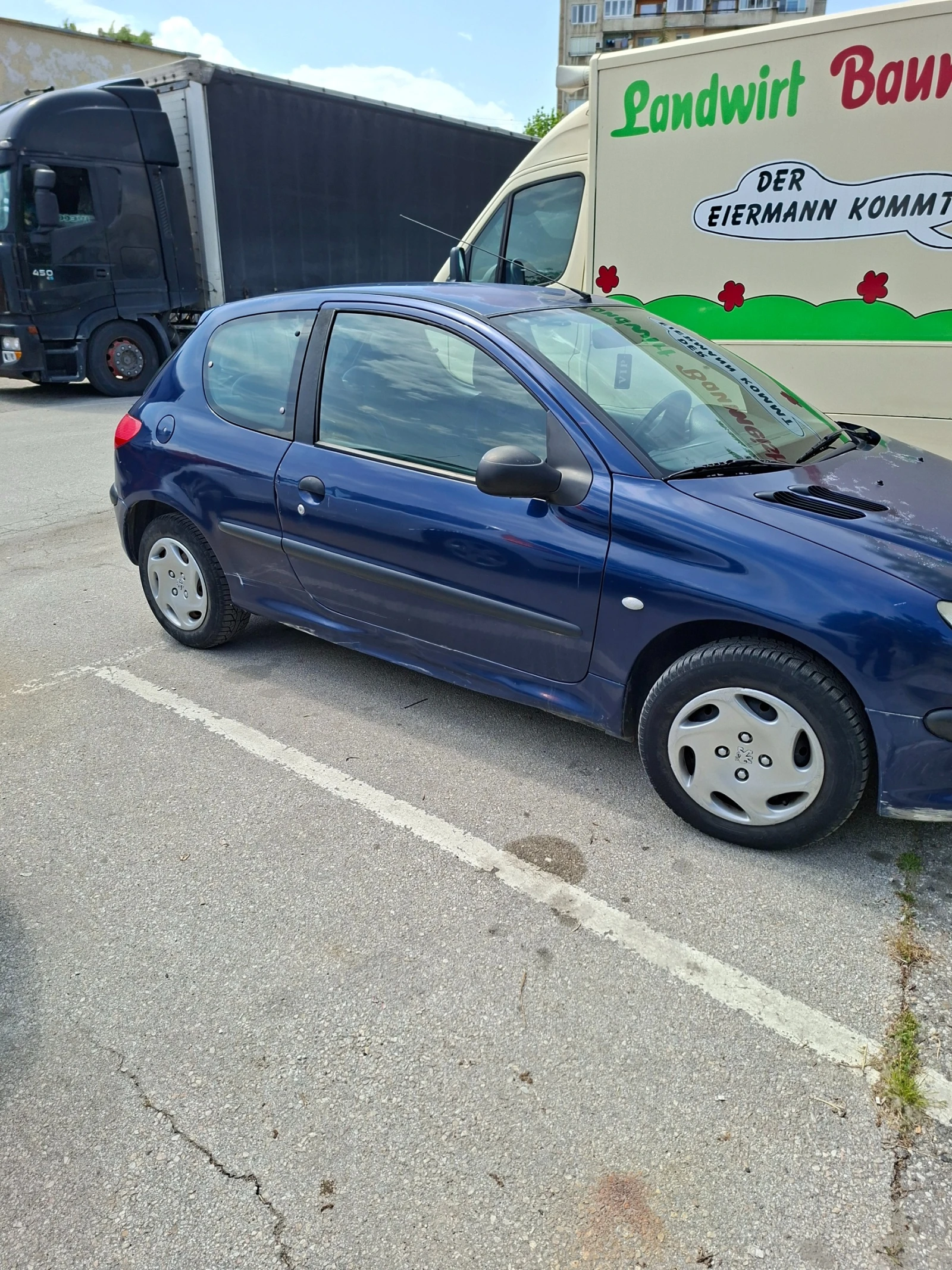 Peugeot 206 1, 4 бензин, снимка 4 - Автомобили и джипове - 54520077