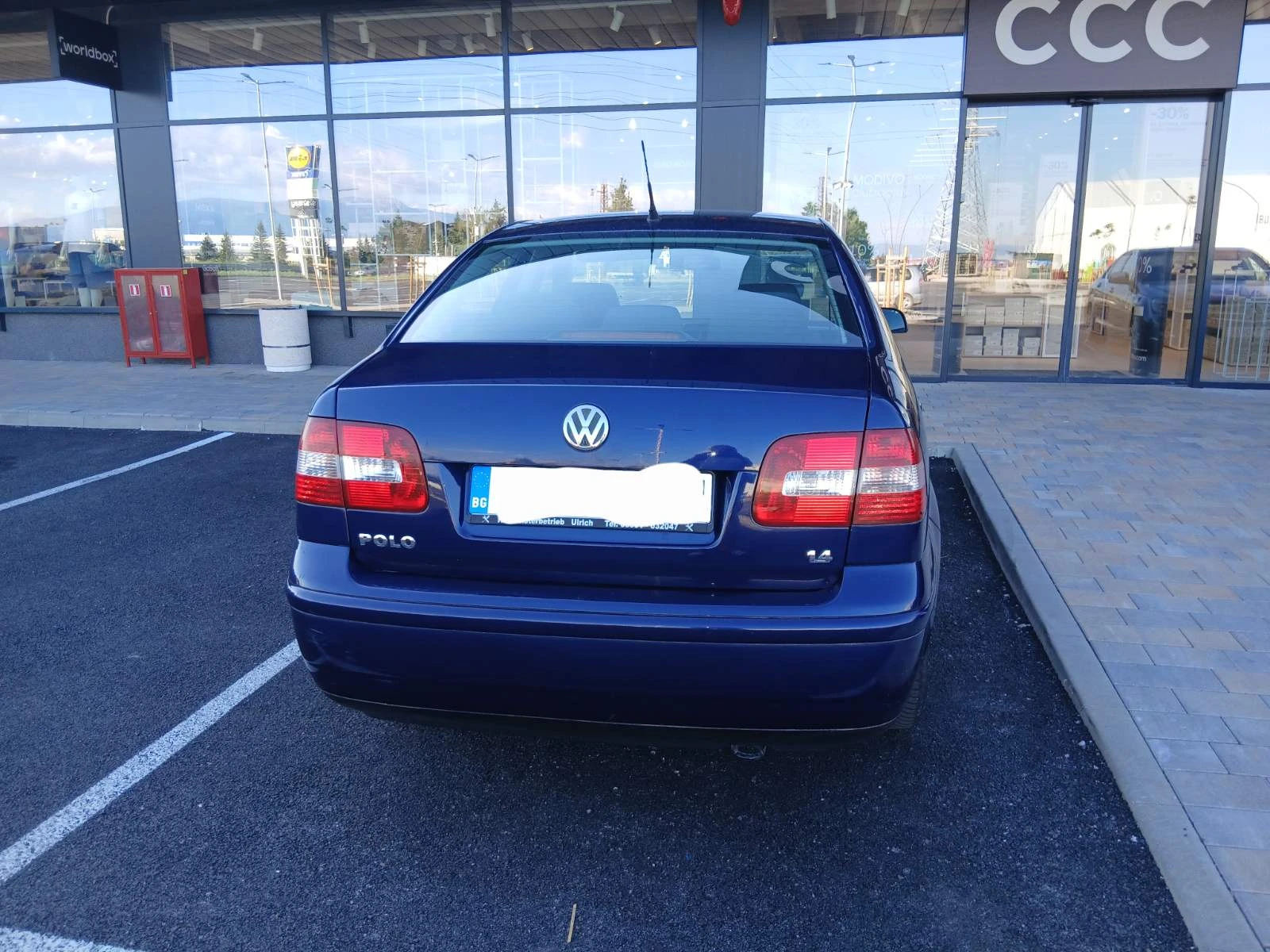 VW Polo 1.4клима гаражен 