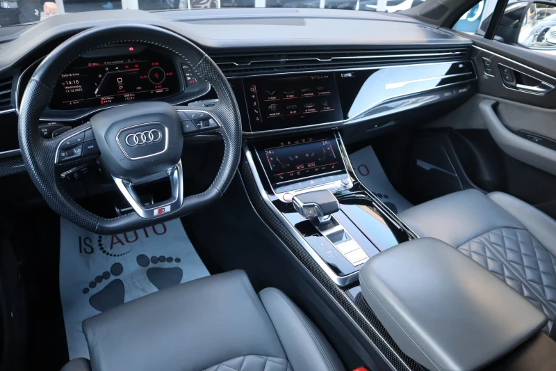 Audi SQ7 4.0TDI/Quattro/HuD/Камера 360/Карбон/Пано/6+ 1/Bos, снимка 7 - Автомобили и джипове - 52833867