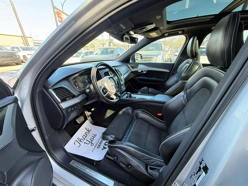 Volvo Xc90 T8* R* DESIGN* HYBRID* ХЕДЪП* ДИСТРОНИК* САМОПАРКИ, снимка 13 - Автомобили и джипове - 54445589