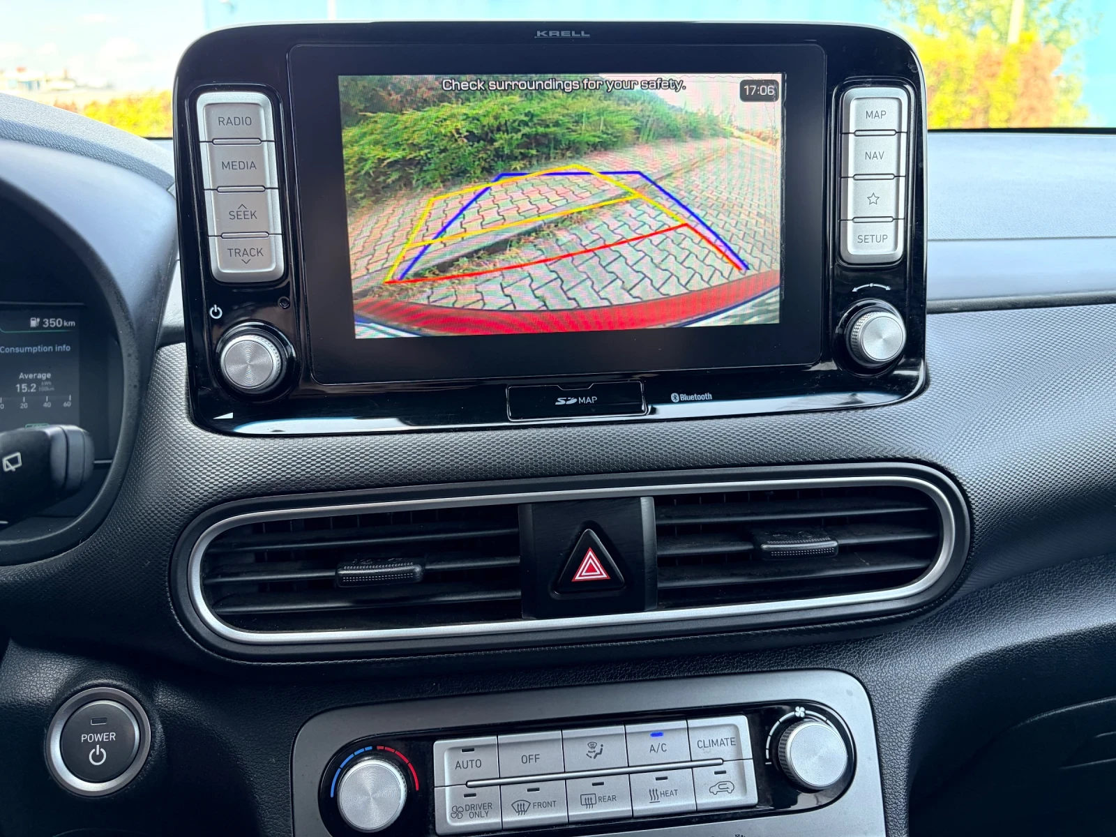 Hyundai Kona 64Kw 204kc 100%SOH!!! , снимка 8 - Автомобили и джипове - 55434963