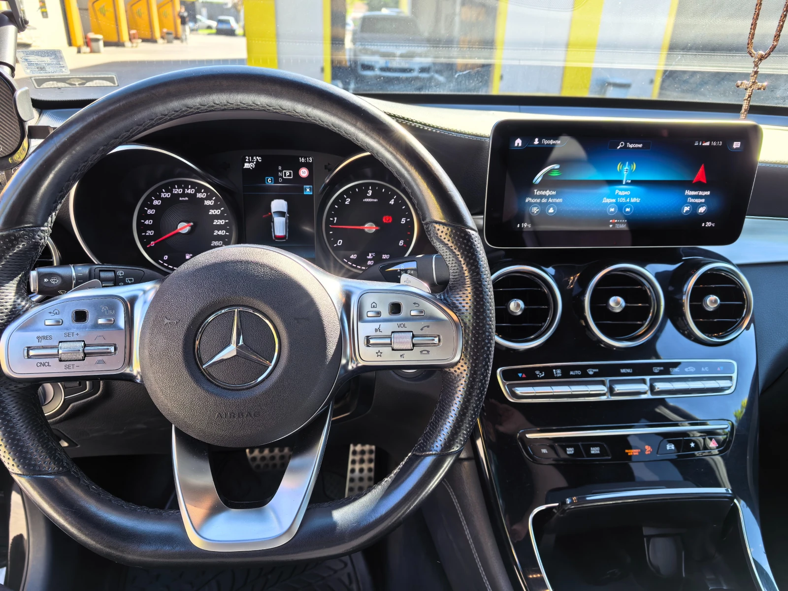 Mercedes-Benz GLC 220 4matic AMG, снимка 16 - Автомобили и джипове - 56021409