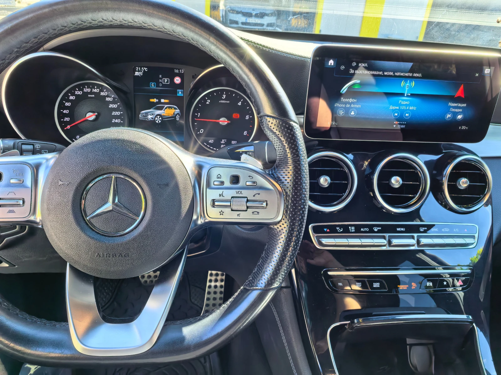 Mercedes-Benz GLC 220 4matic AMG, снимка 15 - Автомобили и джипове - 56021409