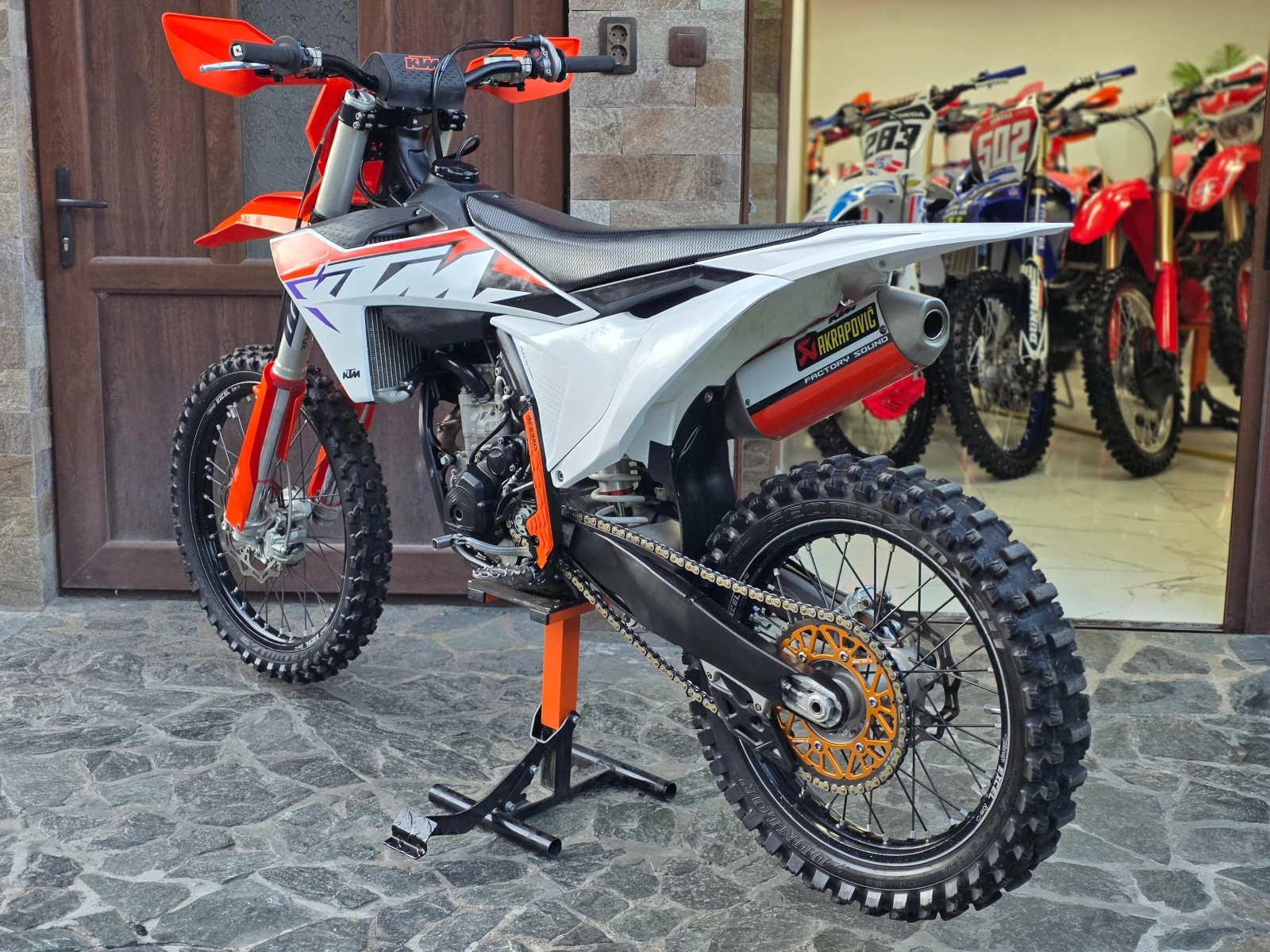 Ktm SX-F 250 ЛИЗИНГ СТАРТЕР, снимка 8 - Мотоциклети и мототехника - 54812742