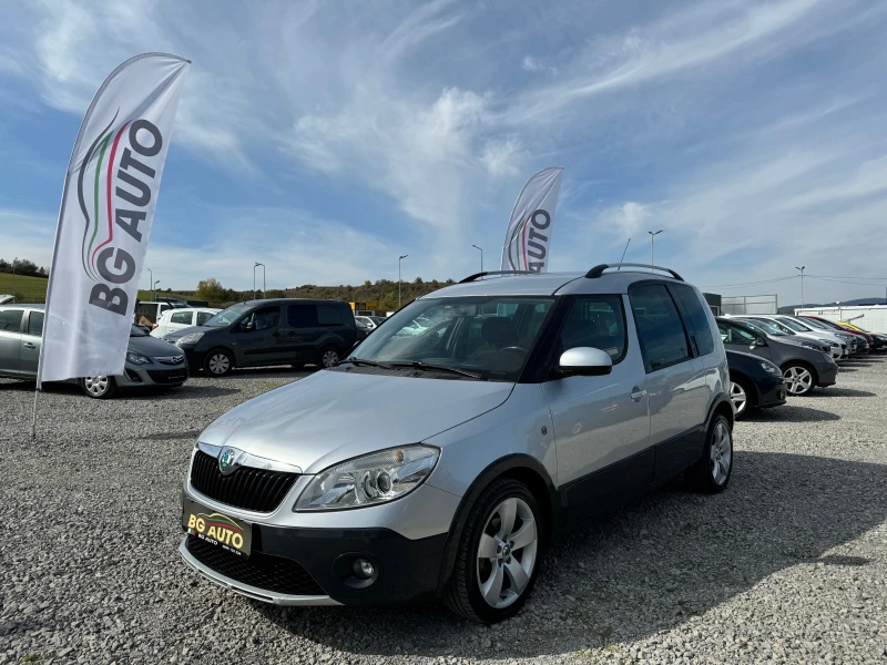 Skoda Roomster * SCOUT* ИТАЛИЯ* 1.2-ТУРБО* 141 ХИЛЯДИ* EURO 5* , снимка 1 - Автомобили и джипове - 47404848