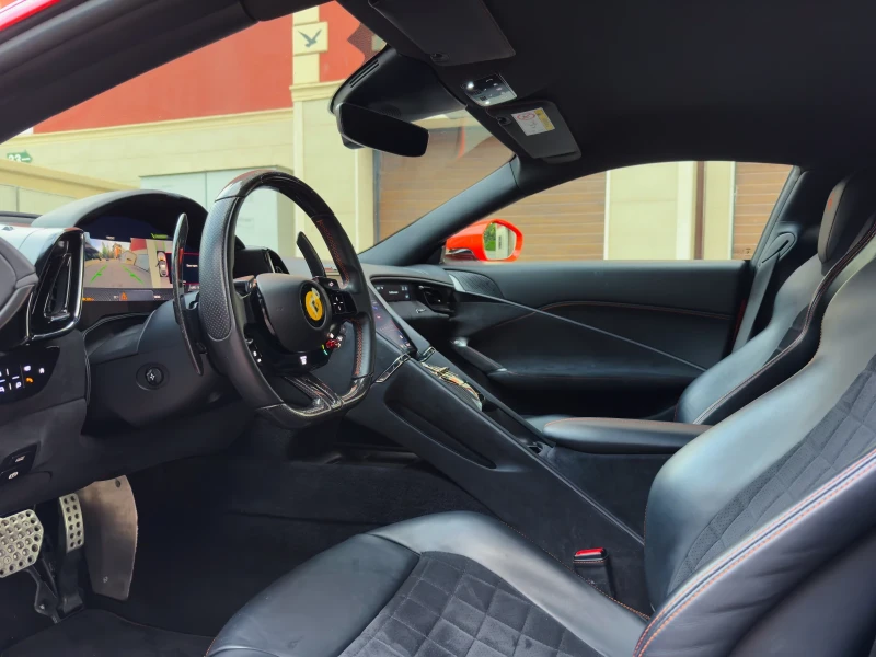 Ferrari Roma * ROSSO CORSA* F1 DCT* 3.9V8* ЛИЗИНГ, снимка 10 - Автомобили и джипове - 51624037