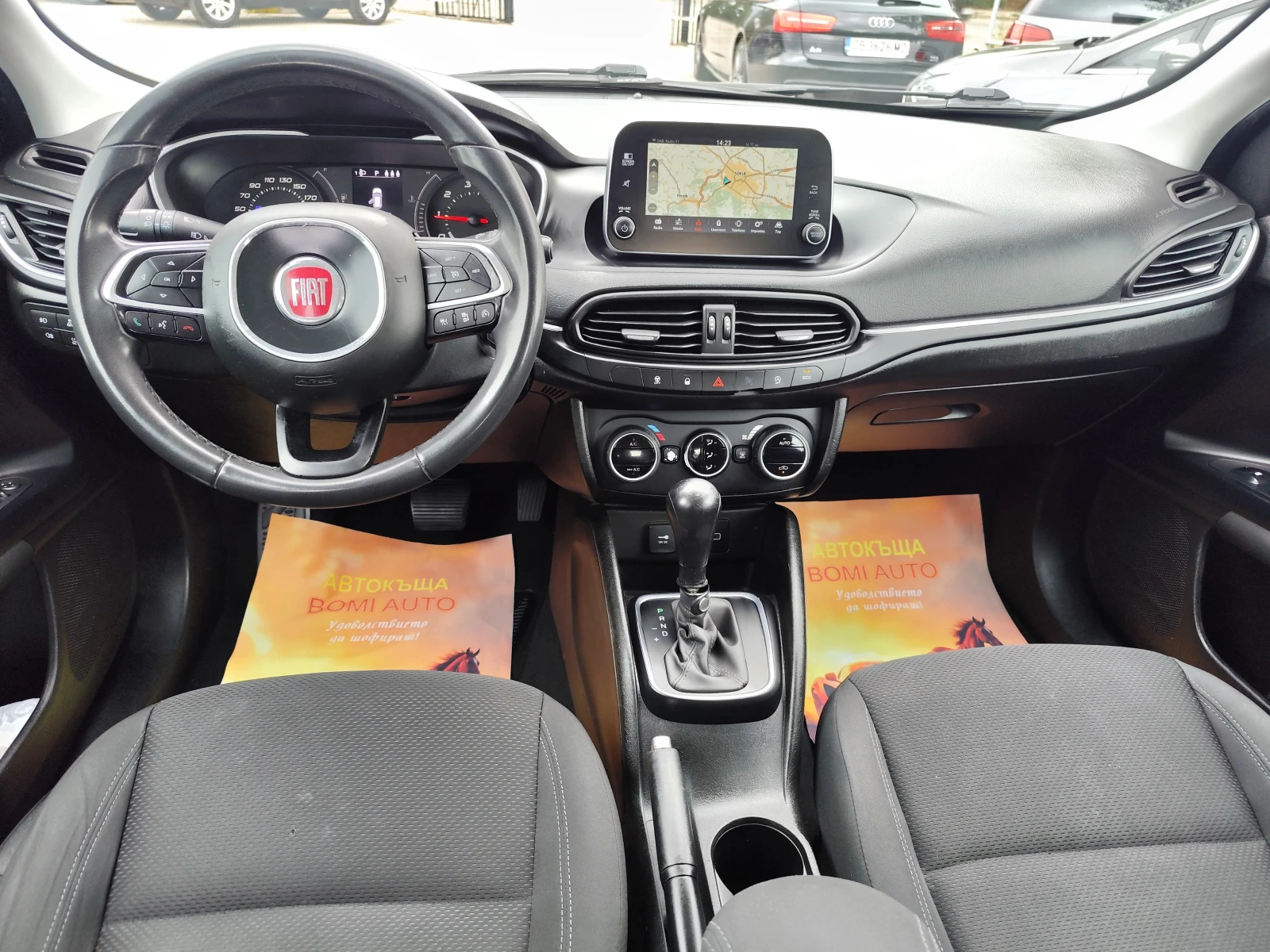 Fiat Tipo 1.6mJT* АВТОМАТИК* LED* NAVI* ЕURO 6D* , снимка 11 - Автомобили и джипове - 55404866
