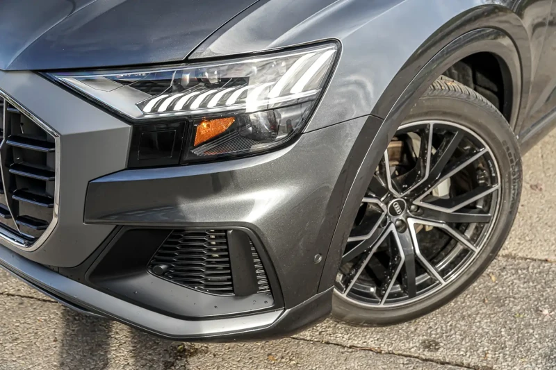 Audi Q8 S-LINE, PANORAMA, DISTRONIC, OБДУХ, BOSE, 360* , снимка 3 - Автомобили и джипове - 52493900