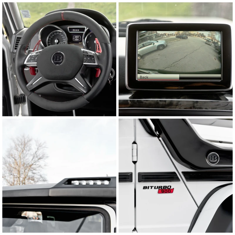 Mercedes-Benz G 350 4x4² BRABUS, снимка 16 - Автомобили и джипове - 53406424
