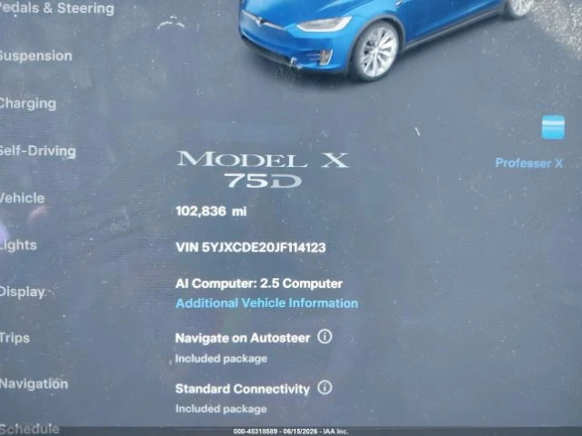 Tesla Model X 75D AWD, снимка 13 - Автомобили и джипове - 55104489