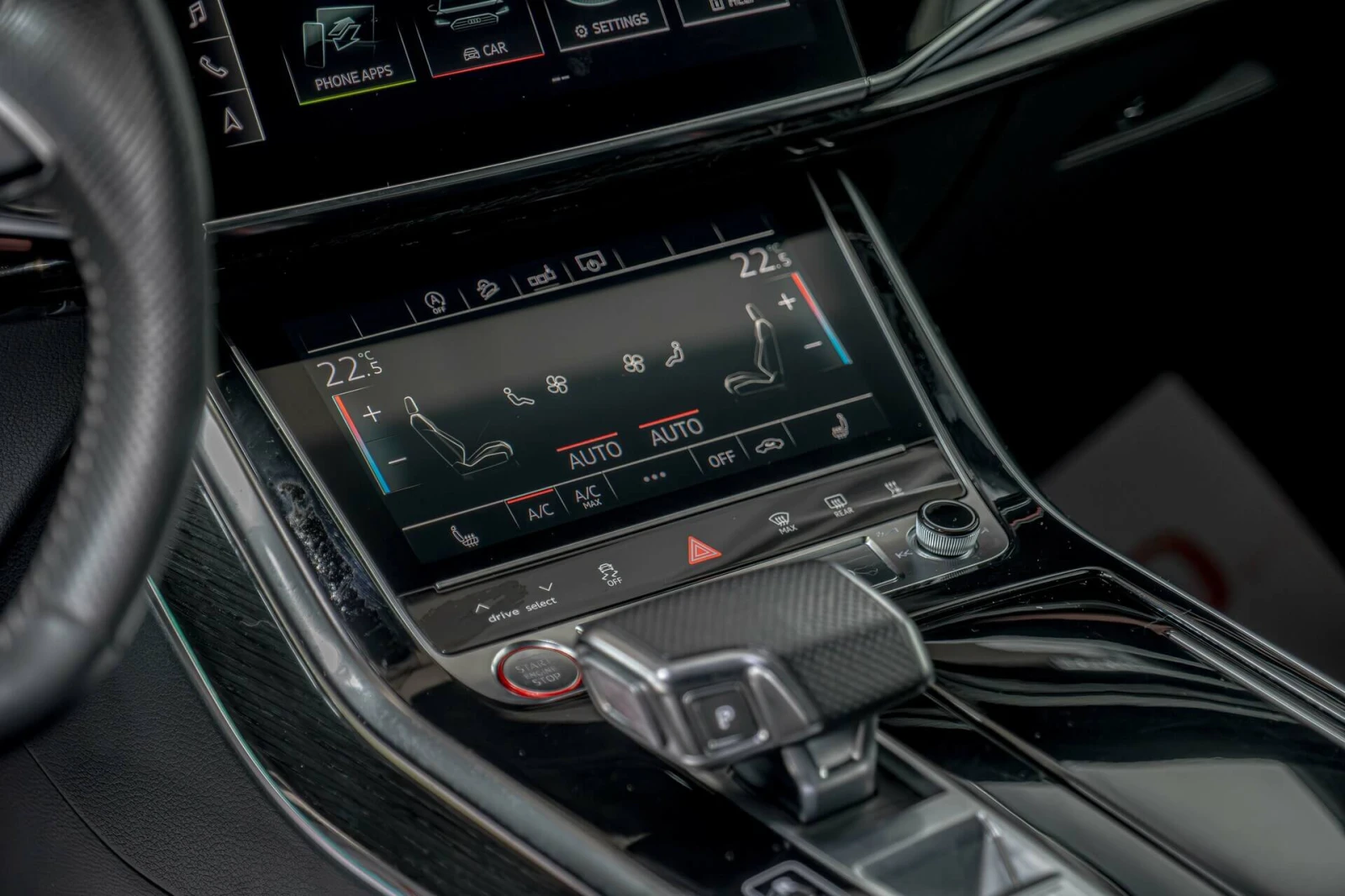 Audi SQ7 4.0TDI Quattro/Bose/Камера 360/Подгрев/Distronic/, снимка 9 - Автомобили и джипове - 54063649