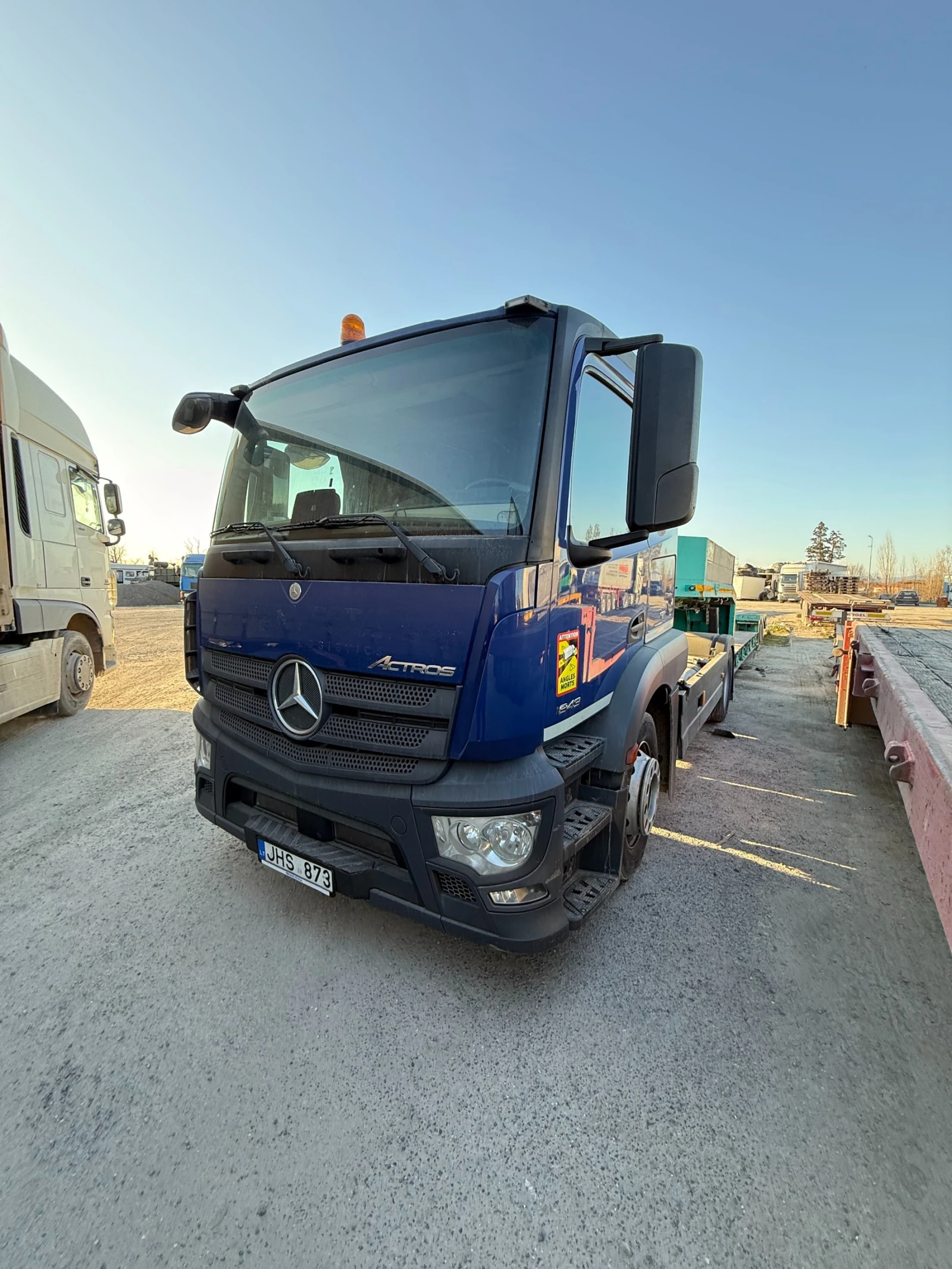 Mercedes-Benz Actros 1843 АВТОВОЗ ЗА LOHR ЛАФЕТ КОНСТРУКЦИЯ