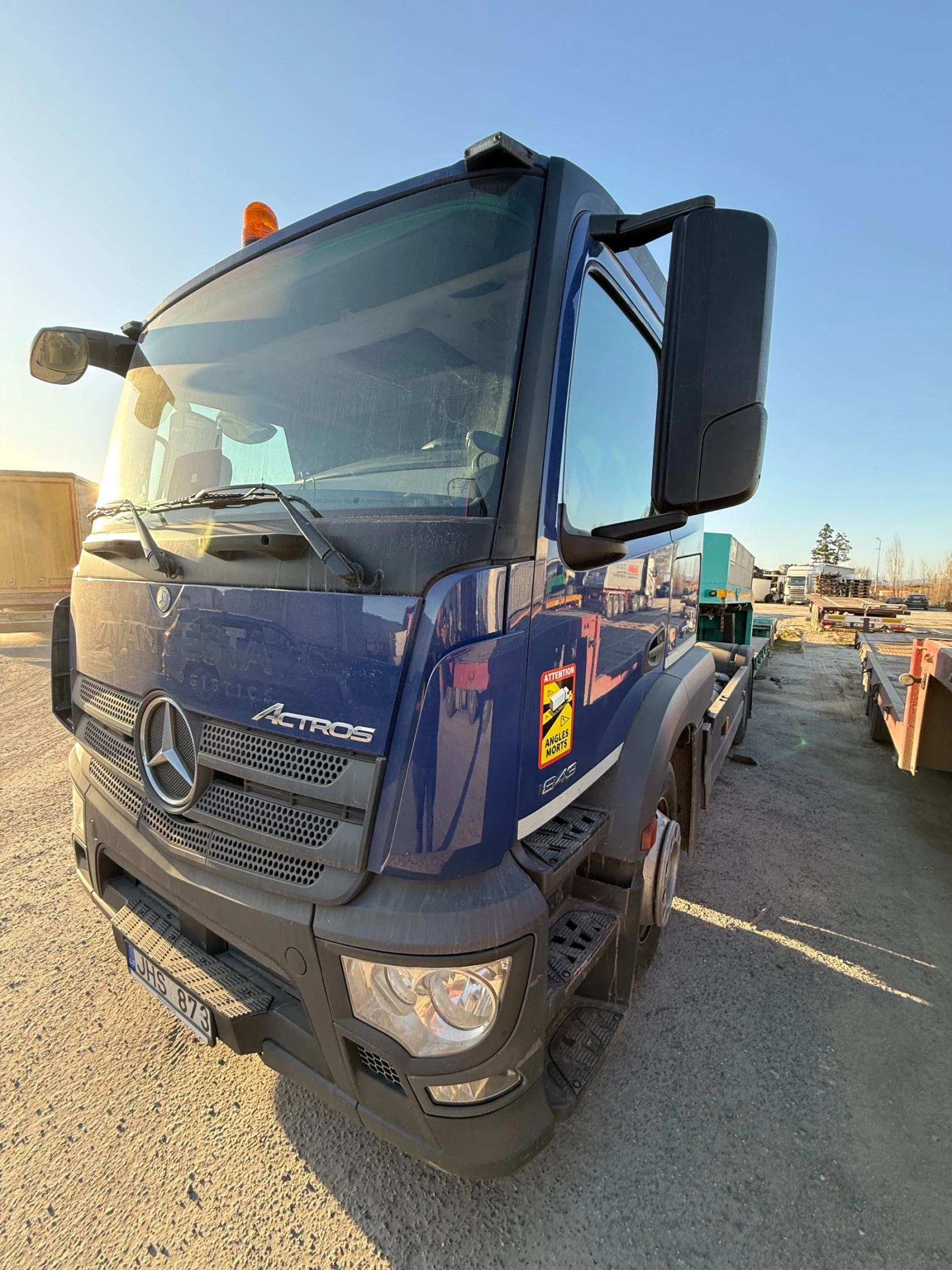 Mercedes-Benz Actros 1843 АВТОВОЗ ЗА LOHR ЛАФЕТ КОНСТРУКЦИЯ, снимка 5 - Камиони - 53821446