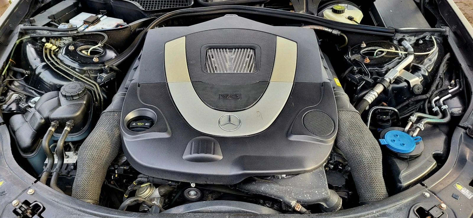 Mercedes-Benz S 500 W221 4 matic long m273 388 коня, снимка 12 - Автомобили и джипове - 53424946