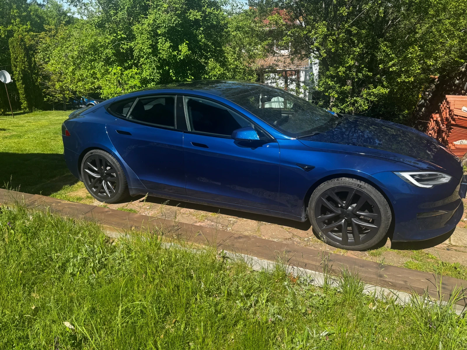 Tesla Model S PLAID, снимка 4 - Автомобили и джипове - 54554926