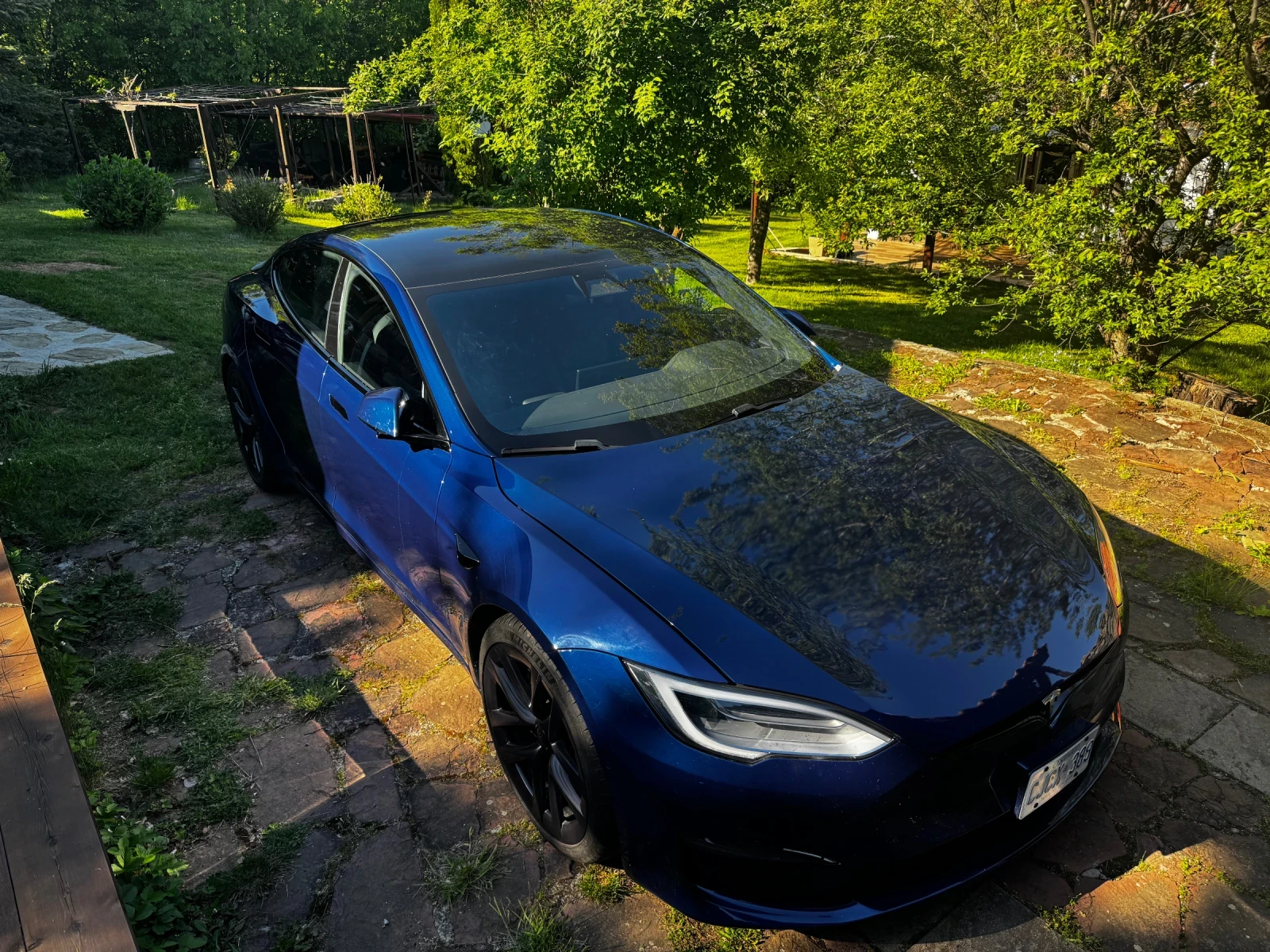 Tesla Model S PLAID, снимка 13 - Автомобили и джипове - 54554926