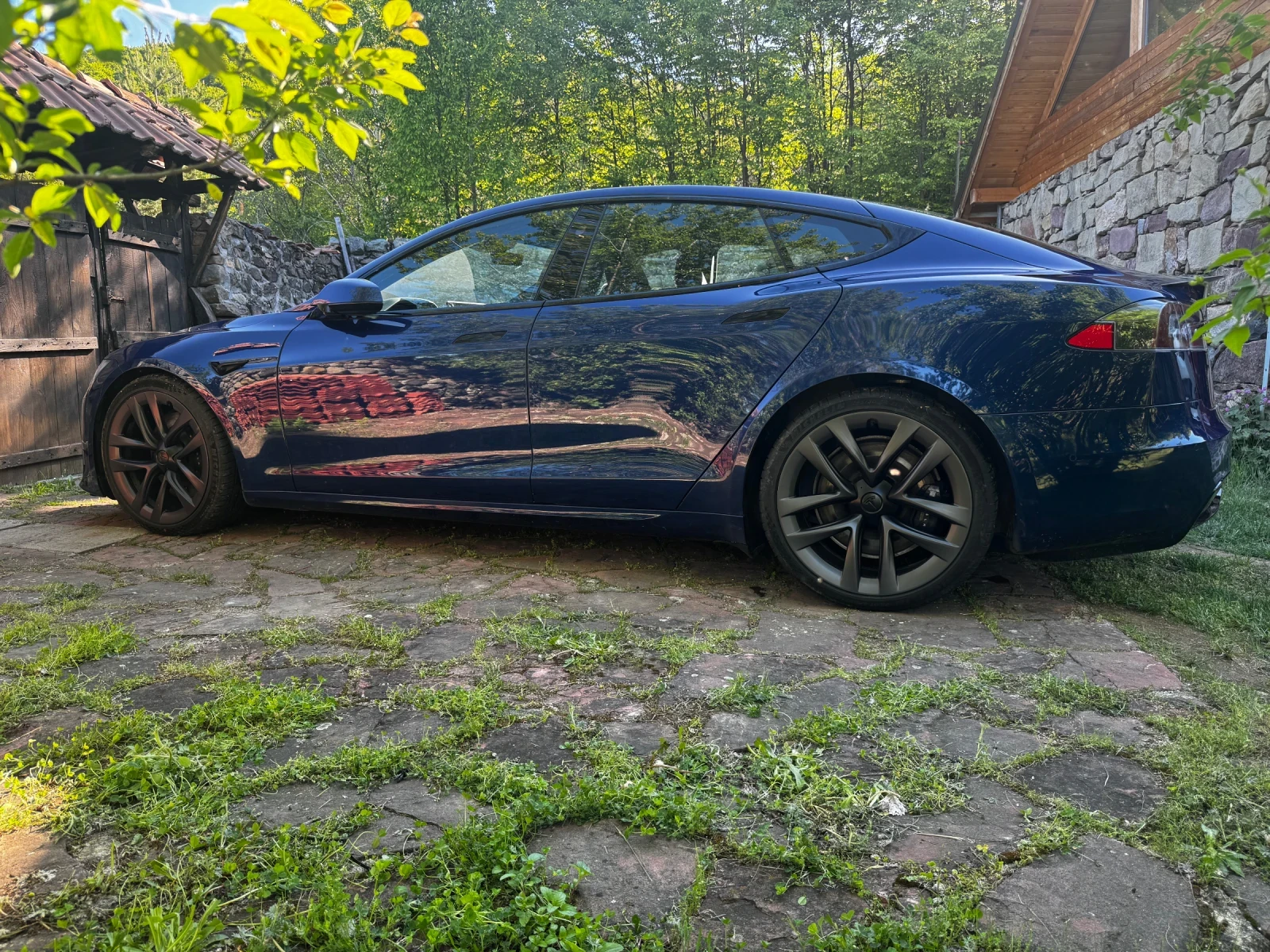 Tesla Model S PLAID, снимка 14 - Автомобили и джипове - 54554926
