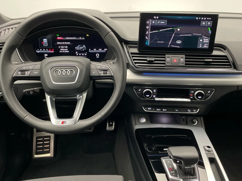 Audi Q5 40 TDI/ QUATTRO/ S-LINE/ BLACK OPTIC/ CAMERA/ LED/, снимка 10 - Автомобили и джипове - 48528367