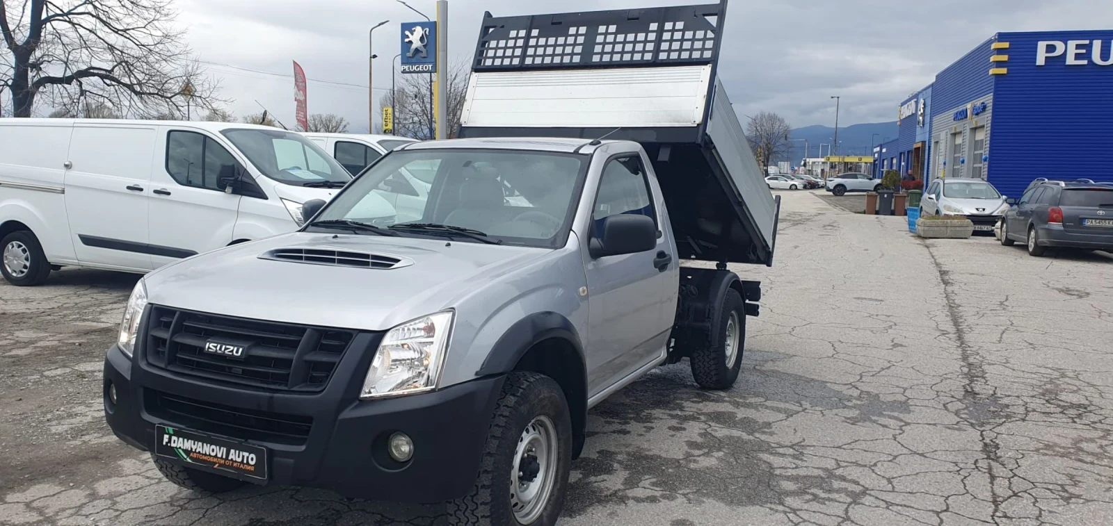Isuzu D-max САМОСФАЛ 4X4 НОВ ВНОС