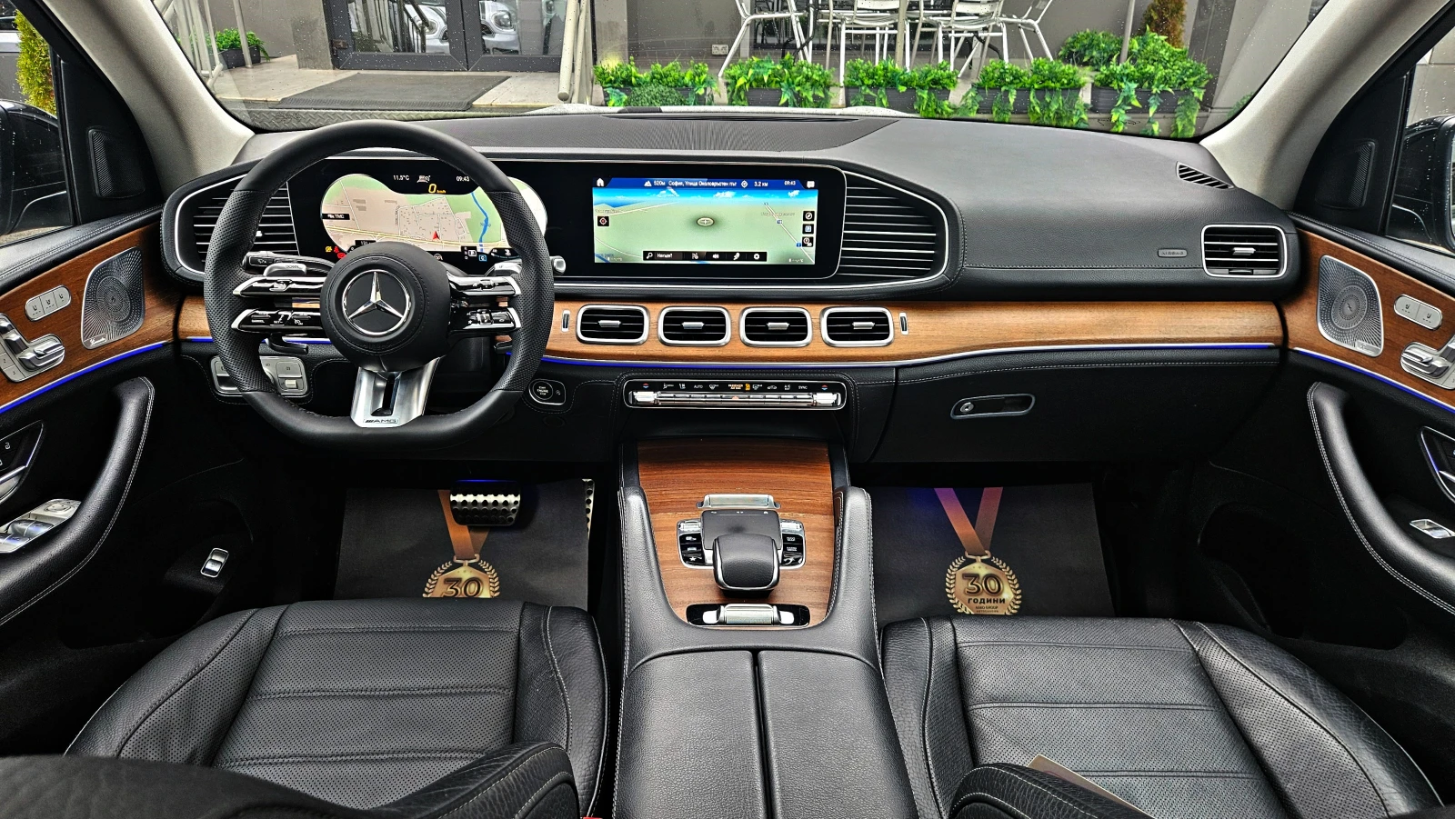 Mercedes-Benz GLS 400 AMG/7MESTA/PANO/DISTR/360CAM/BURMEST/�����/����/LI | Mobile.bg � ����������� 8