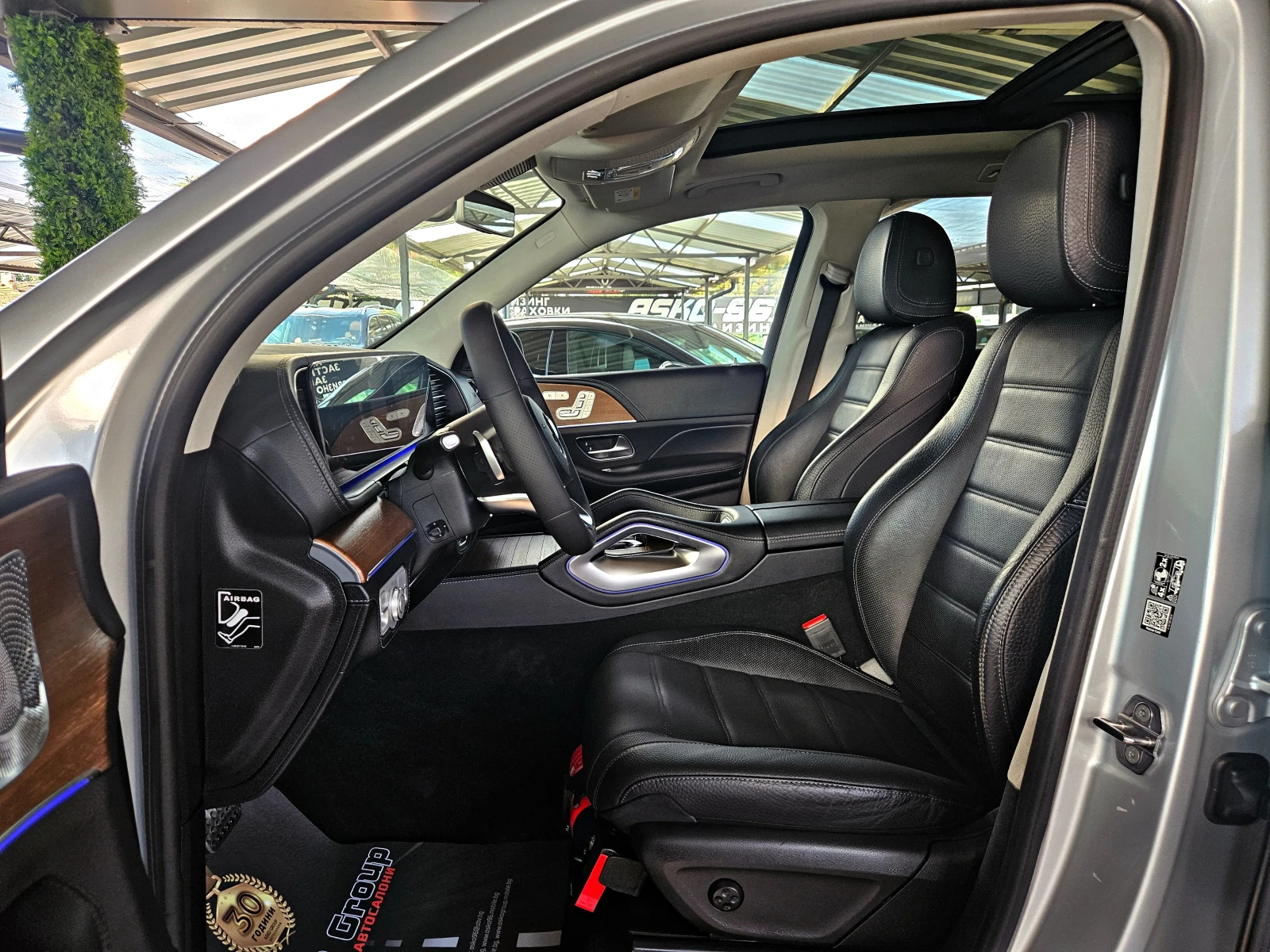 Mercedes-Benz GLS 400 AMG/7MESTA/PANO/DISTR/360CAM/BURMEST/ОБДУХ/ВАКУ/LI, снимка 15 - Автомобили и джипове - 55919963