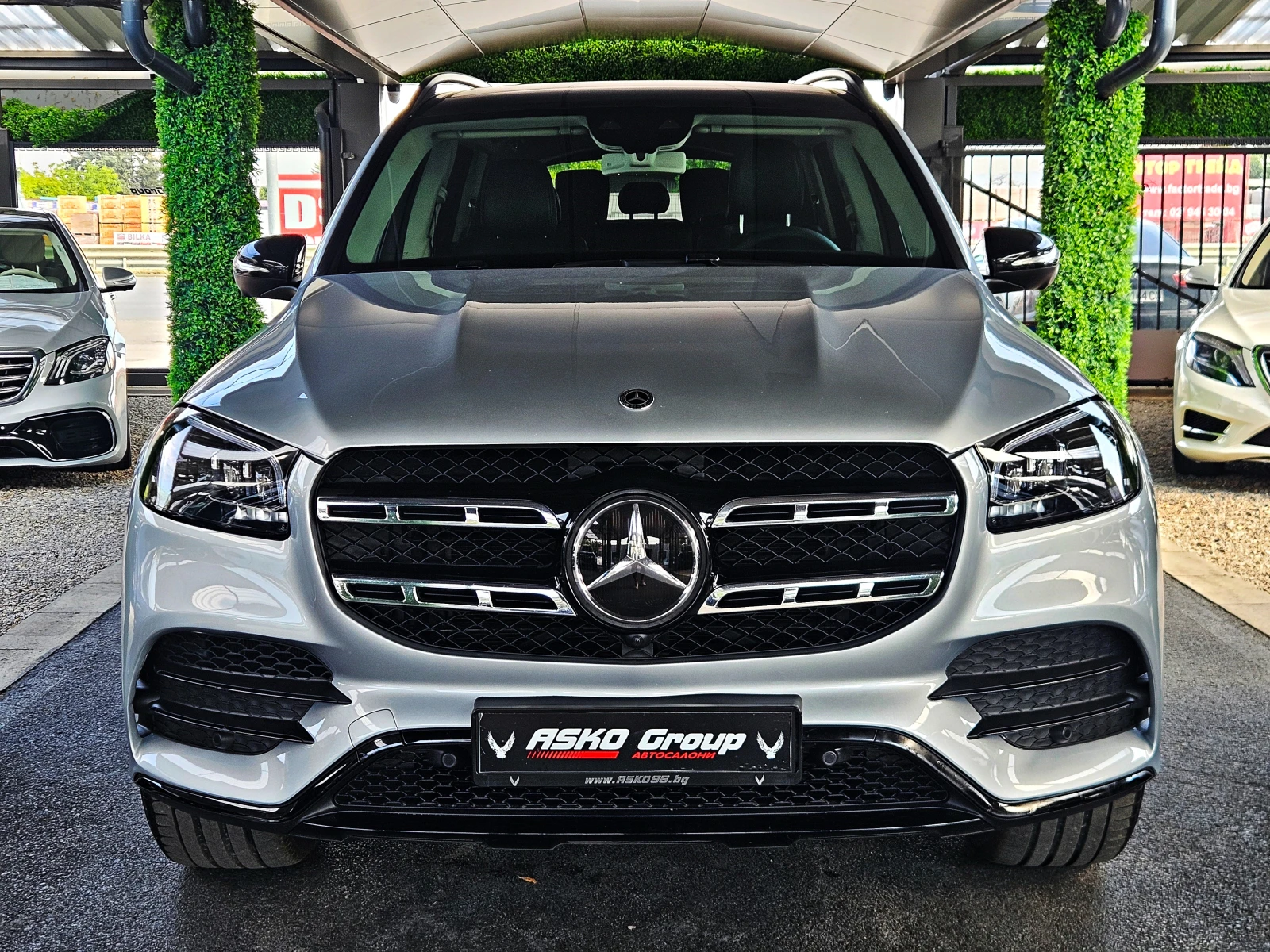 Mercedes-Benz GLS 400 AMG/7MESTA/PANO/DISTR/360CAM/BURMEST/ОБДУХ/ВАКУ/LI, снимка 2 - Автомобили и джипове - 55919963