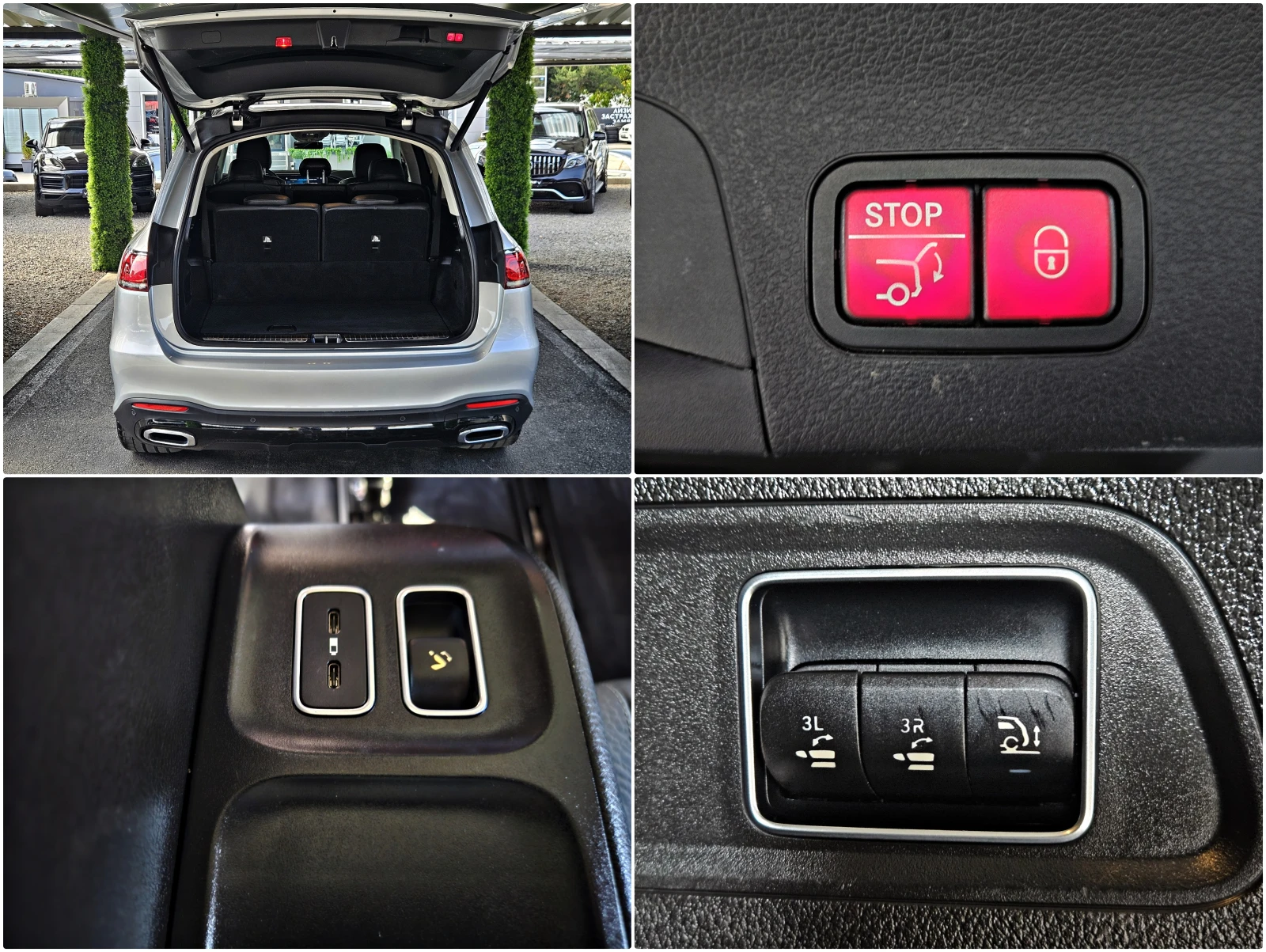 Mercedes-Benz GLS 400 AMG/7MESTA/PANO/DISTR/360CAM/BURMEST/ОБДУХ/ВАКУ/LI, снимка 8 - Автомобили и джипове - 55919963
