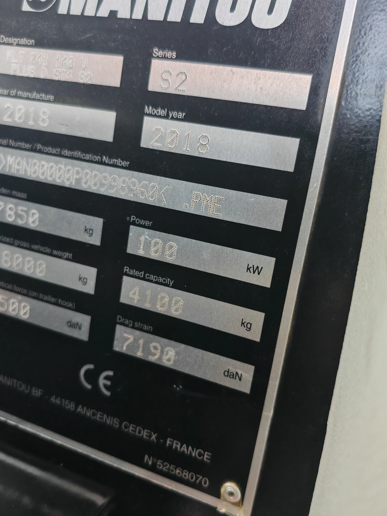 Телескопичен товарач Manitou MLT 741-140 V+ лизинг с първоначална вноска 20 % - изображение 9