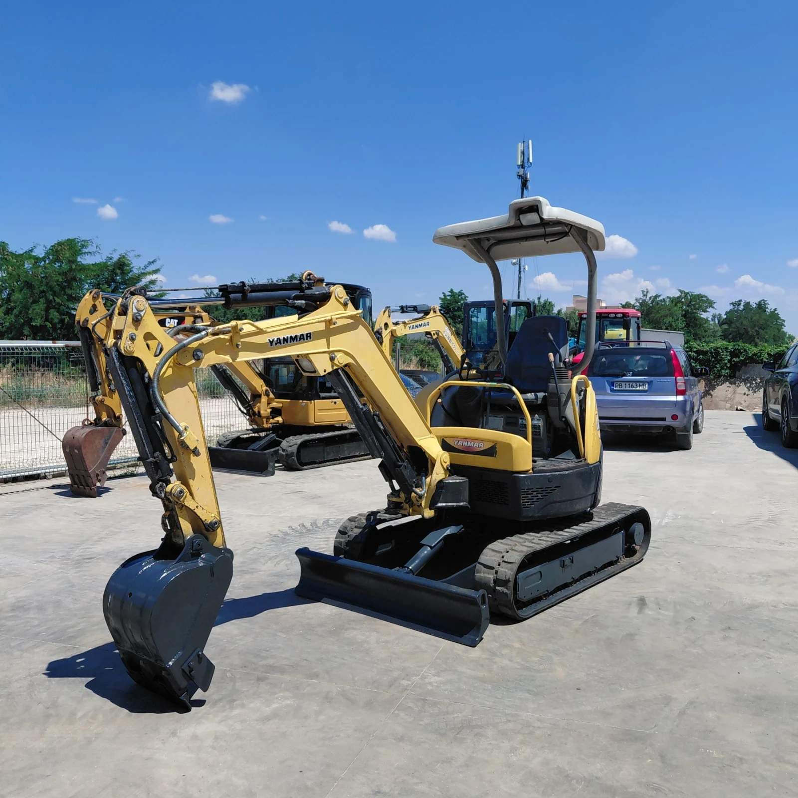 Багер Yanmar VIO20-3 * ЛИНИЯ ЗА ЧУК * ТОП СЪСТОЯНИЕ * 