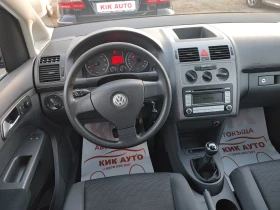 VW Touran 2.0 ECOFUEL 109ks-7места-ПАРКТРОНИК - [17] 