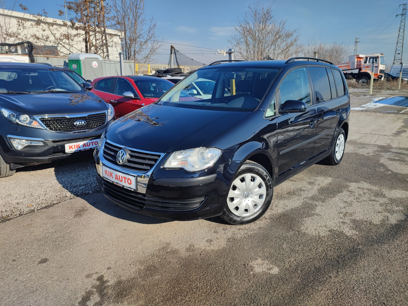 VW Touran 2.0 ECOFUEL 109ks-7места-ПАРКТРОНИК - [1] 