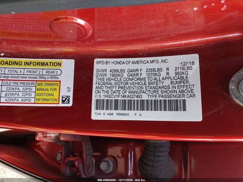 Honda Accord 1.5L I-4 DI, DOHC, VVT, TURBO, 192HP Front Wheel | Mobile.bg � ����������� 9