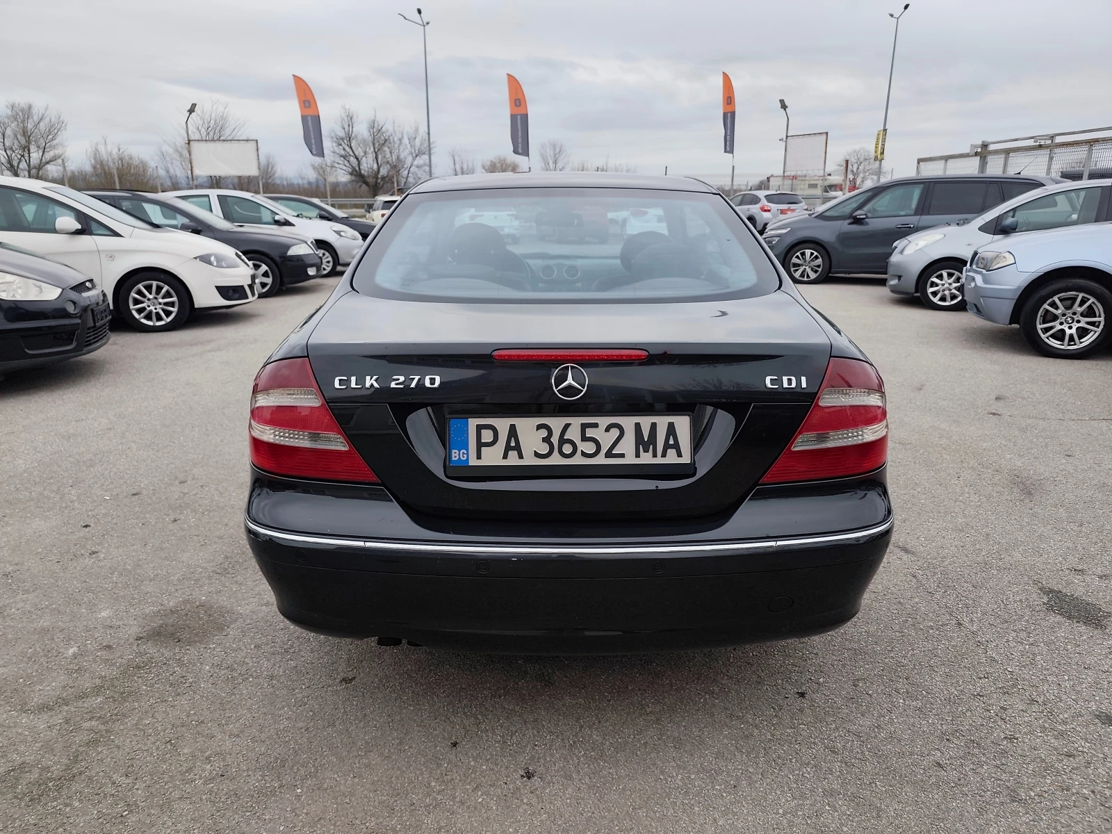Mercedes-Benz CLK 270CDI AVANTGARDE, снимка 4 - Автомобили и джипове - 53992627
