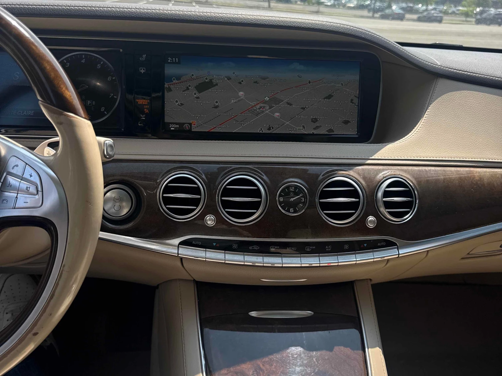 Mercedes-Benz S 400 * CARFAX * ЦЕНА ДО БГ, снимка 11 - Автомобили и джипове - 55902969