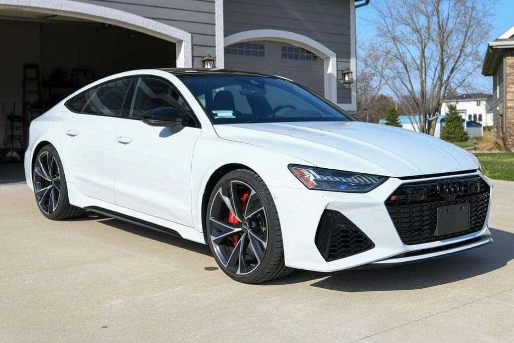 Audi Rs7 / АЛКАНТАРА / ДИСТРОНИК / 360 / ОБДУХВАНЕ, снимка 5 - Автомобили и джипове - 56175828