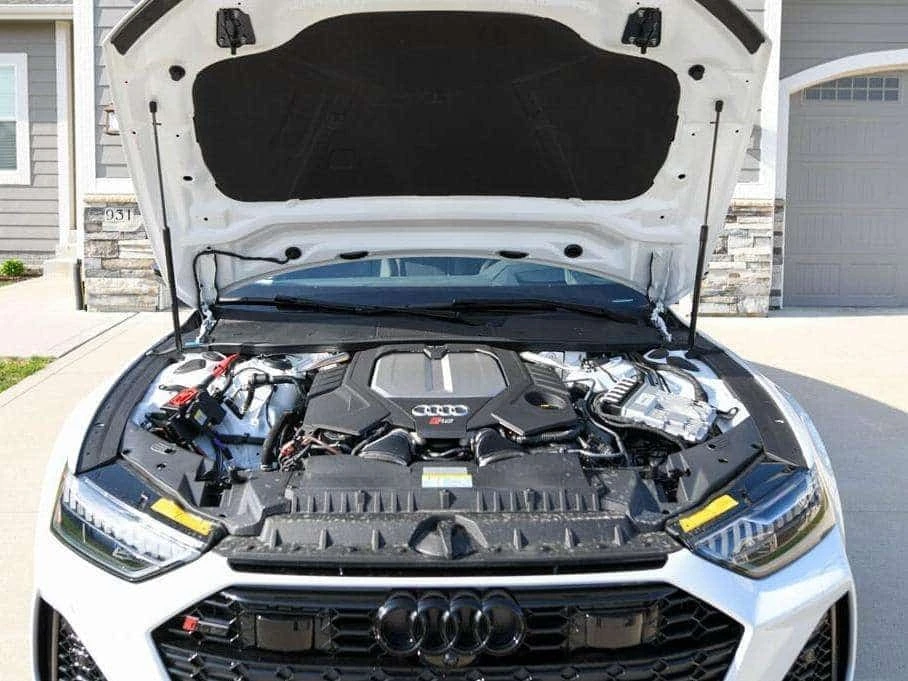 Audi Rs7 / АЛКАНТАРА / ДИСТРОНИК / 360 / ОБДУХВАНЕ, снимка 7 - Автомобили и джипове - 56175828