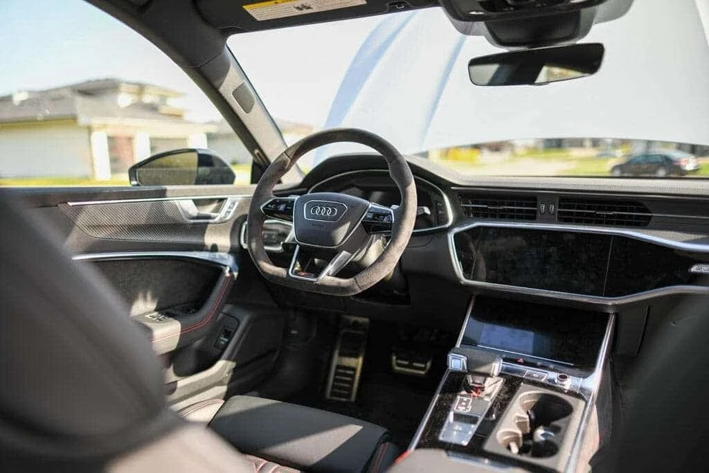 Audi Rs7 / АЛКАНТАРА / ДИСТРОНИК / 360 / ОБДУХВАНЕ, снимка 11 - Автомобили и джипове - 56175828