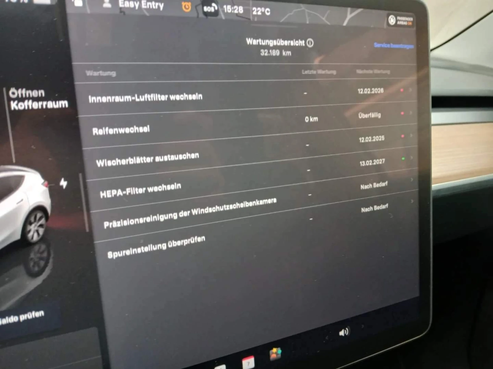 Tesla Model Y Standart Range Leather LED Navi Camera, снимка 12 - Автомобили и джипове - 56651055