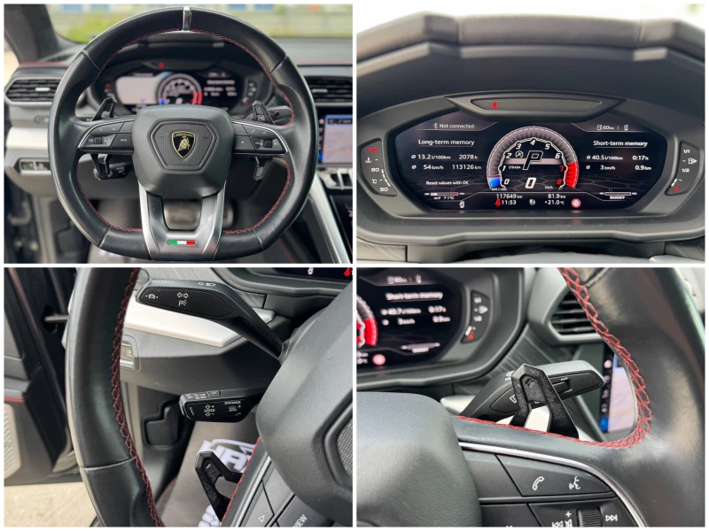 Lamborghini Urus Aero Pack= Carbon Ceramic= Bang&Olufsen= Panorama=, снимка 15 - Автомобили и джипове - 50412525