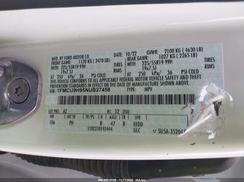 Ford Escape 2.0L I-4 DI, DOHC, VVT, TURBO, 250HP All Wheel | Mobile.bg � ����������� 16