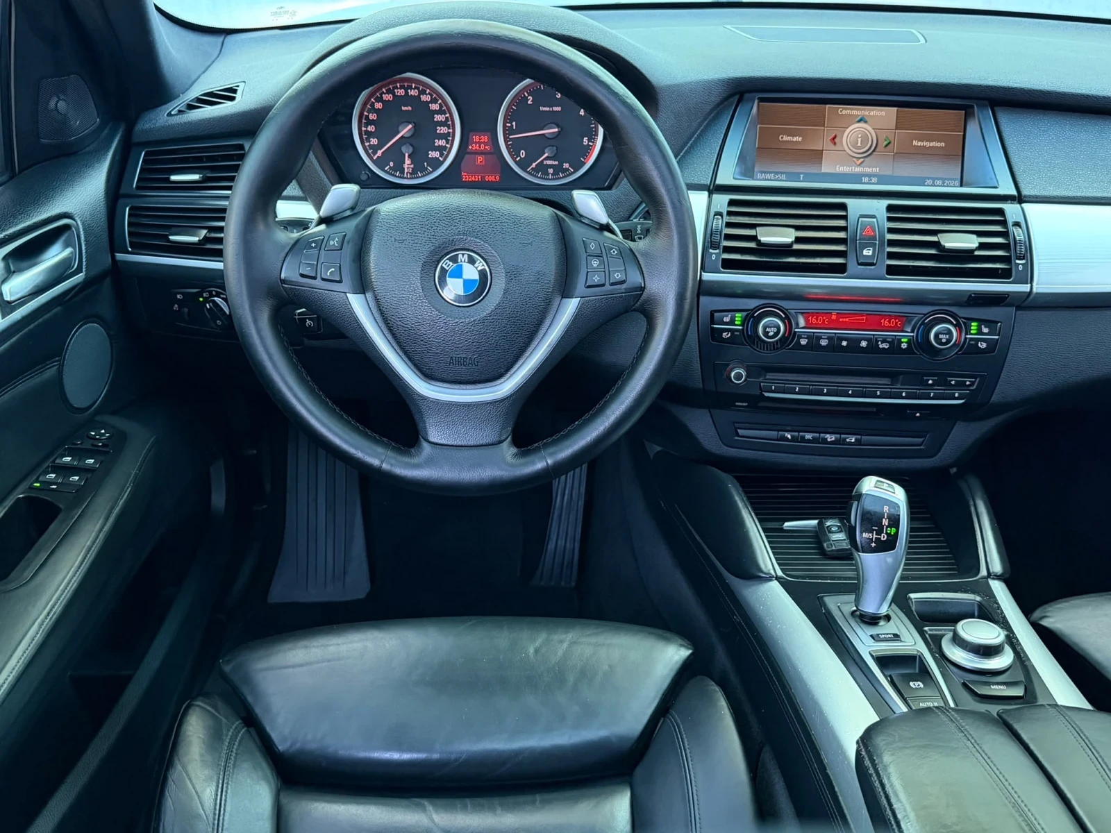 BMW X6 3.5d* 286hp* Вакуум* Подгрев* Key-less* Камера* , снимка 11 - Автомобили и джипове - 55753239