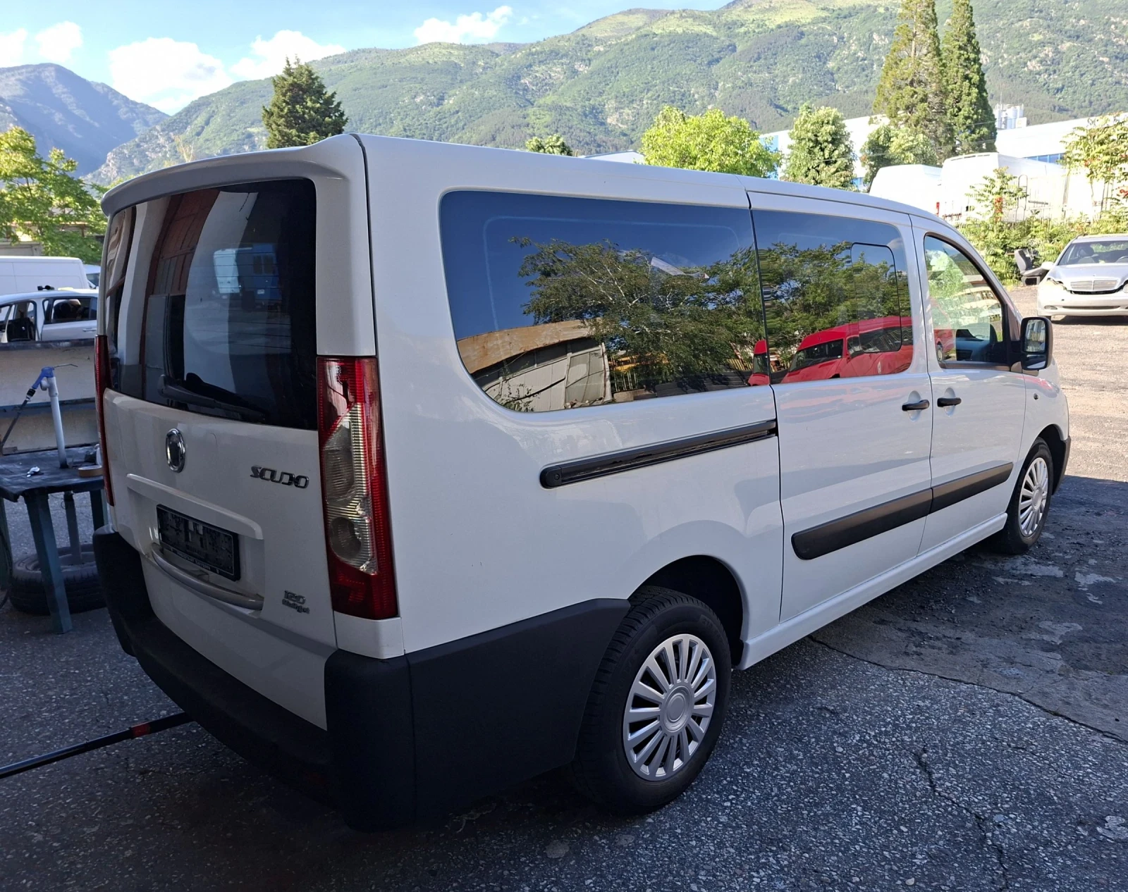 Fiat Scudo ГЕРМАНИЯ, снимка 9 - Бусове и автобуси - 54714476