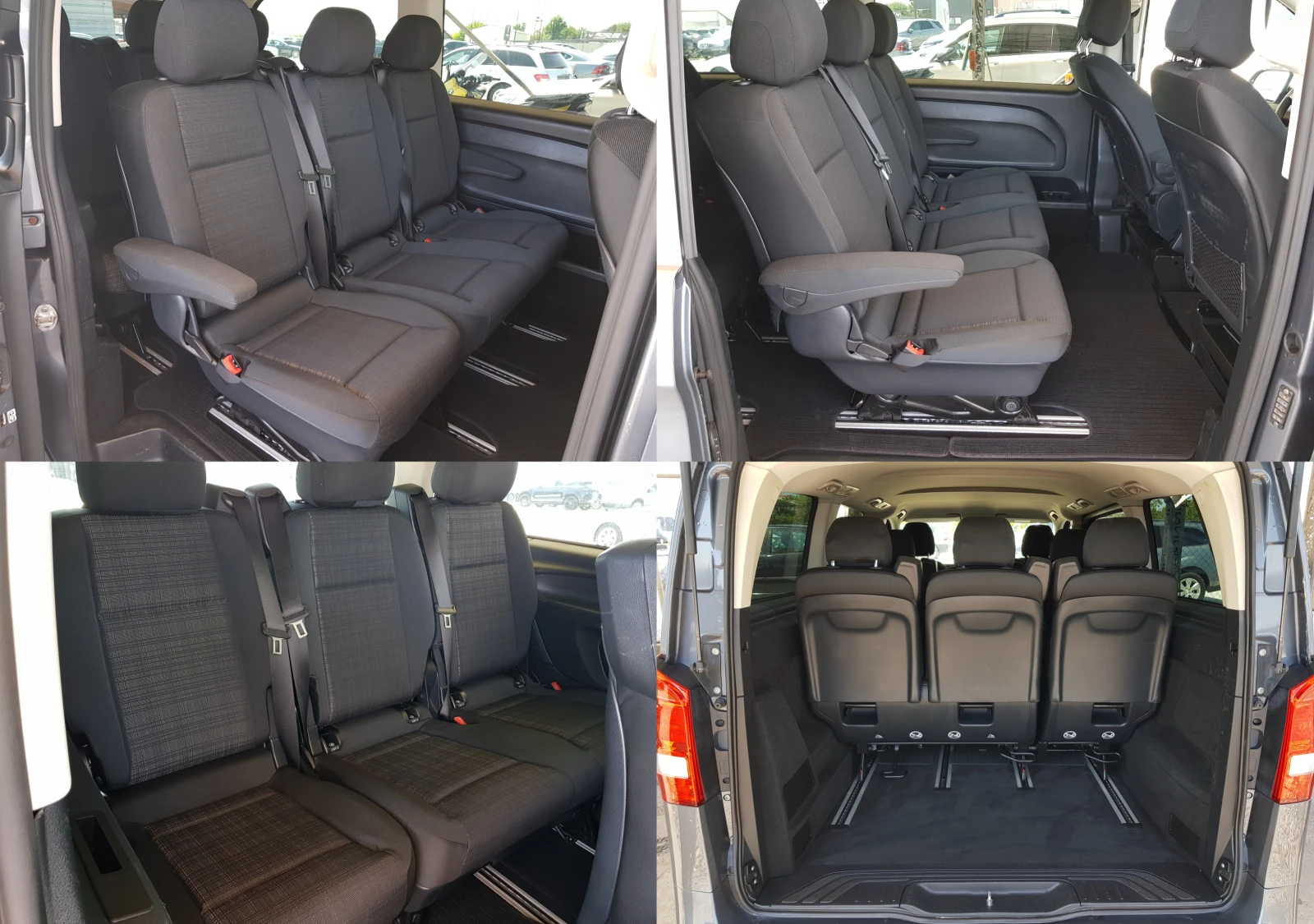 Mercedes-Benz Vito Extra Long Premium 7+ 1 места ЛИЗИНГ, снимка 13 - Бусове и автобуси - 55644015
