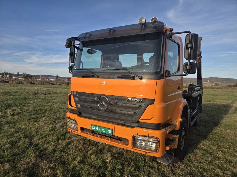 Mercedes-Benz Atego AXOR 1833, КОНТЕИНЕРОВОЗ, КЛИМАТИК, снимка 2 - Камиони - 51697199