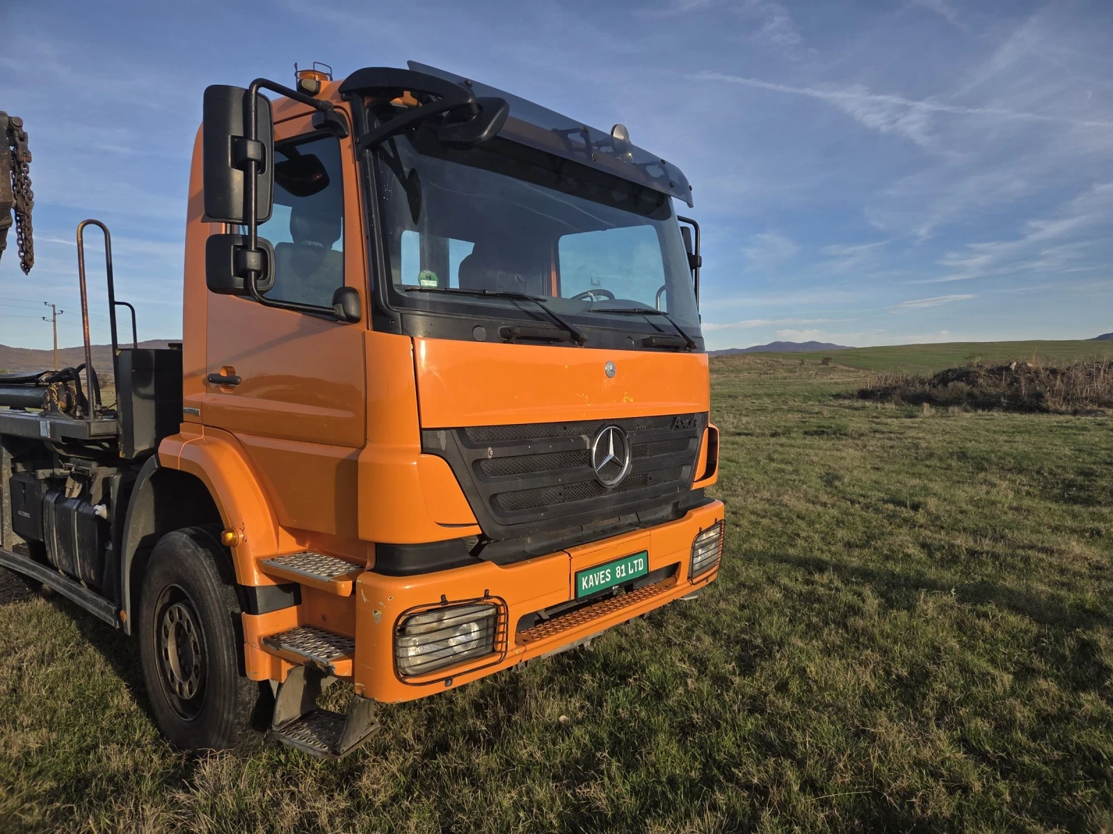 Mercedes-Benz Atego AXOR 1833, КОНТЕИНЕРОВОЗ, КЛИМАТИК, снимка 1