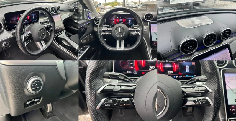 Mercedes-Benz C 220 AMG EDITION BURMESTER 3D HIGH END /02/2022г.ЛИЗИНГ, снимка 12 - Автомобили и джипове - 51987664